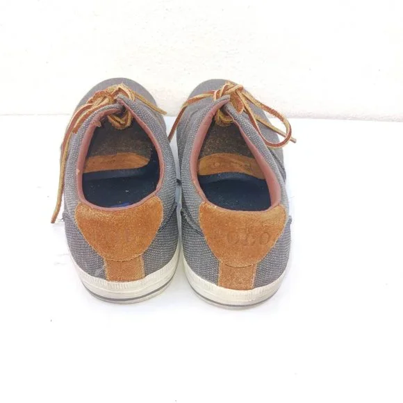 Polo by Ralph Lauren Men's Size 8 Gray Brown Sneakers Shoes - Picture 5 of 11